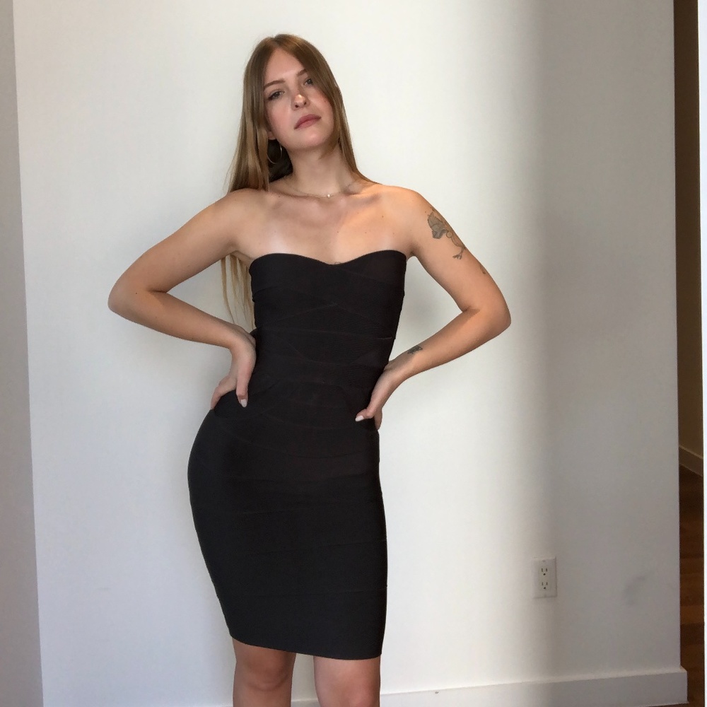 Beautiful Herve Leger bandage dress